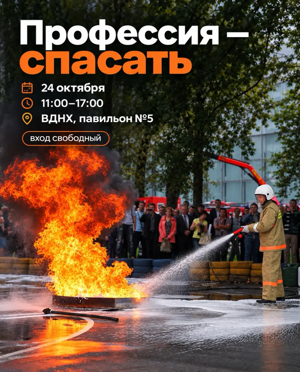 Фестиваль спасателей «Профессия — спасать» на ВДНХ, изображение 1