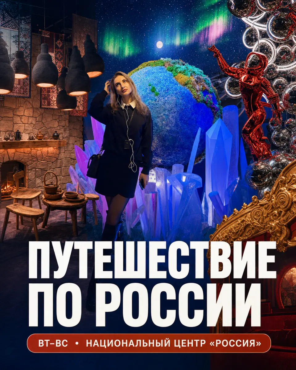 Экскурсия «Путешествие по России» в Национальном центре «Россия»