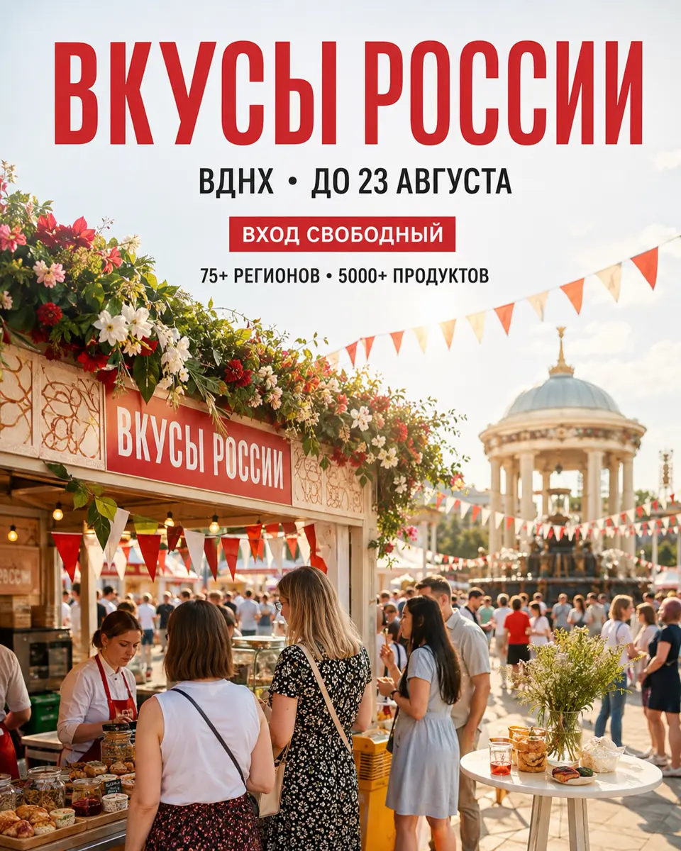 Фестиваль «Вкусы России» на ВДНХ, изображение 1