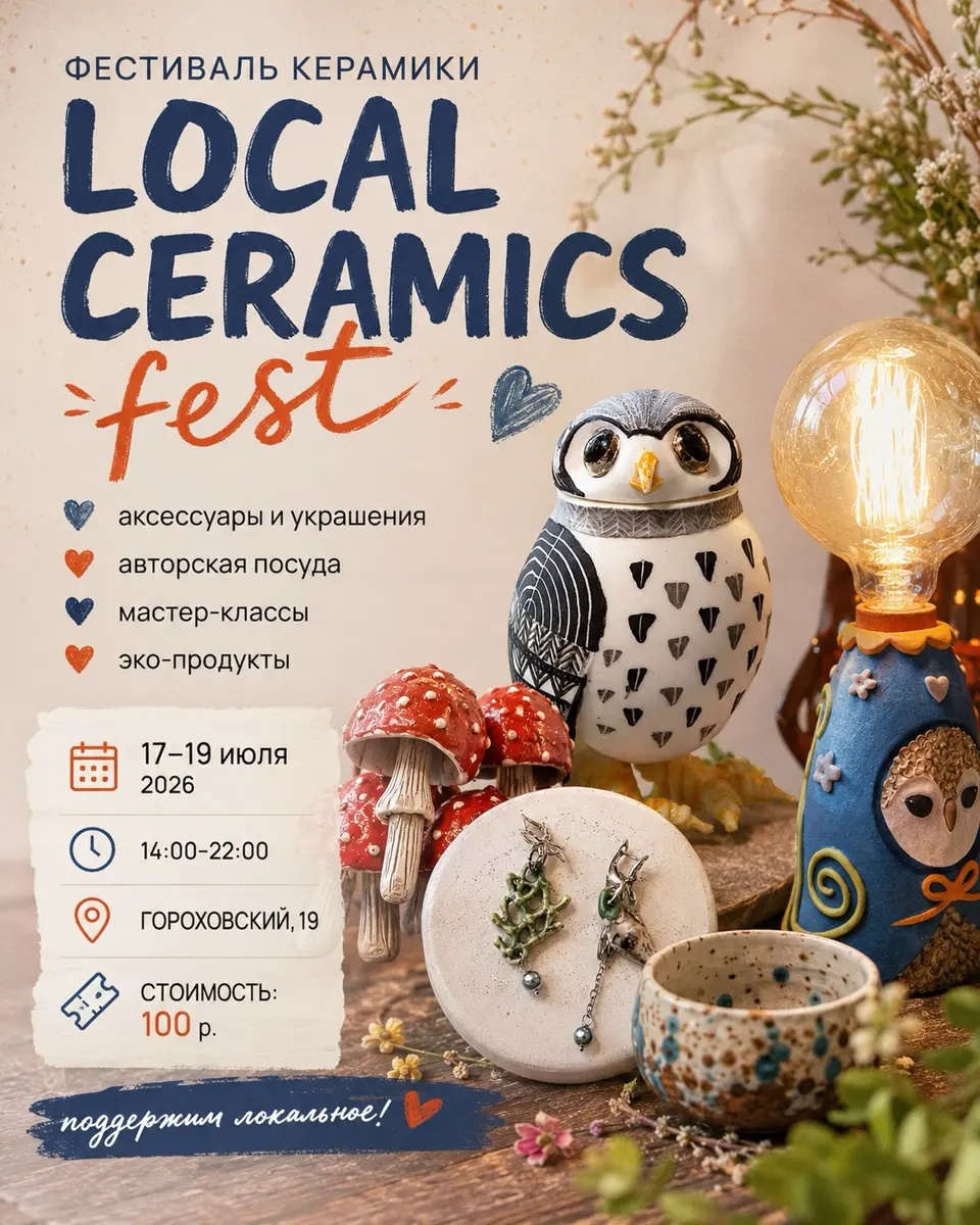 Фестиваль керамики Local ceramics fest, изображение 1