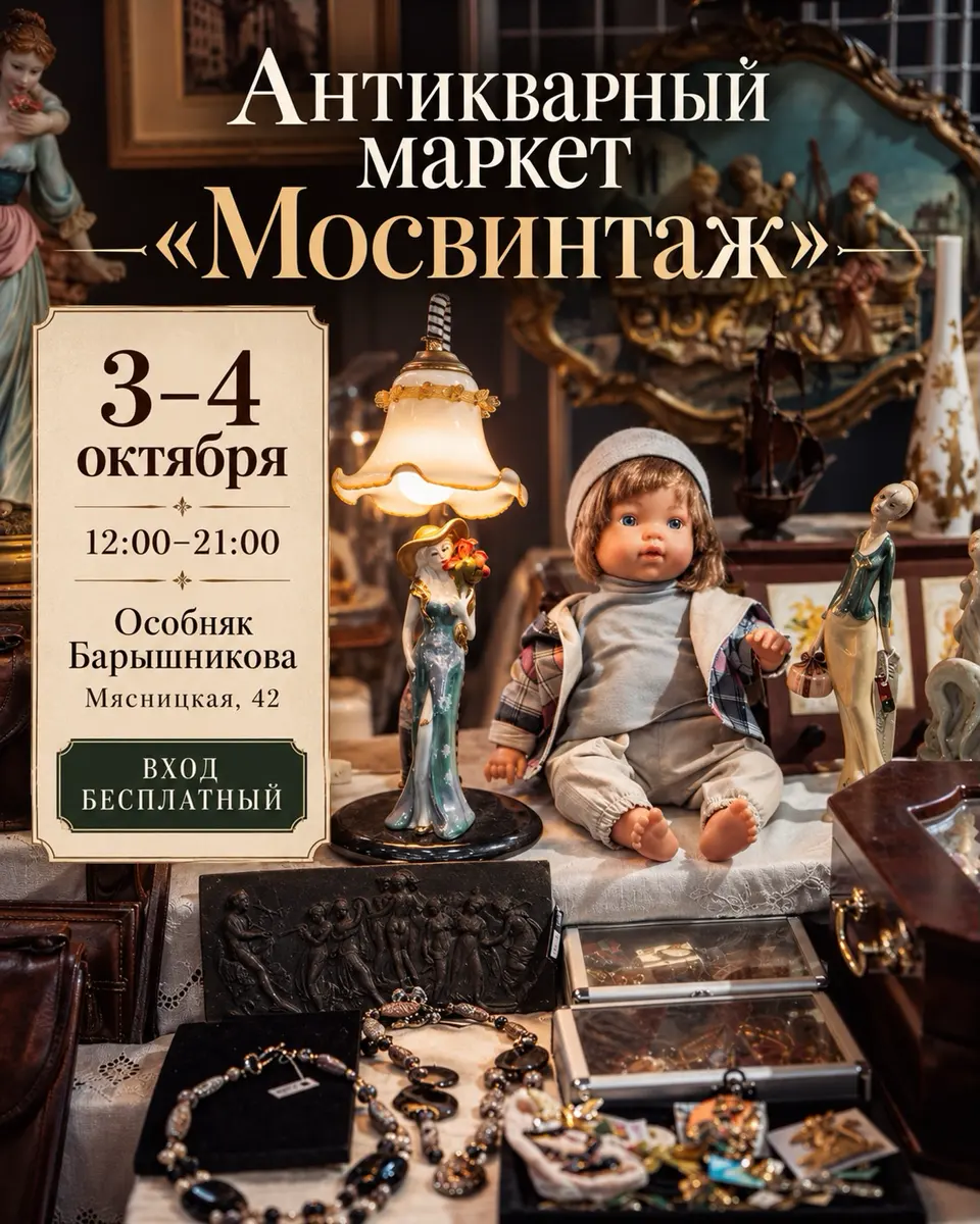 Антикварный маркет «Мосвинтаж», изображение 1